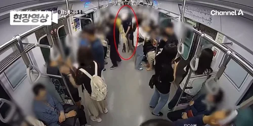 incendiu la metrou in seoul foto captura video X