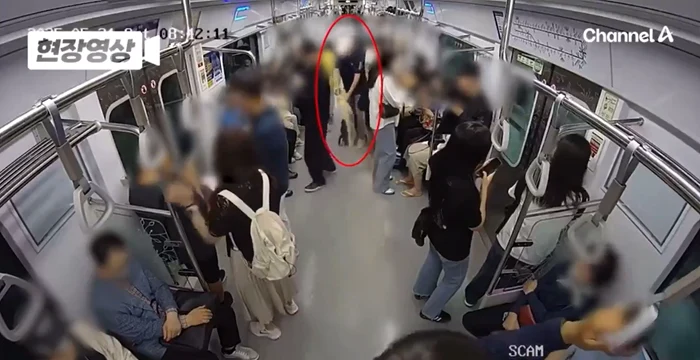 VIDEO Momentul în care un bărbat a incendiat un metrou plin cu pasageri, în Seul