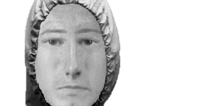 Portretul-robot al suspectului, realizat de poliţiştii din Ploieşti