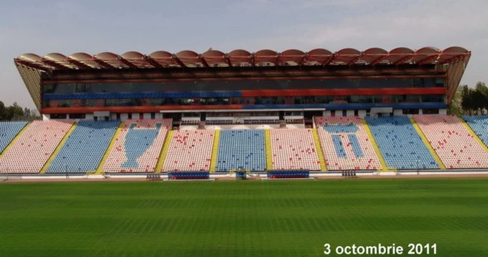 Stadionul Ghencea se prezintă azi în condiţii excelente