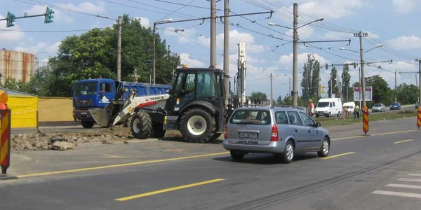 Lucrări pod Micălaca 