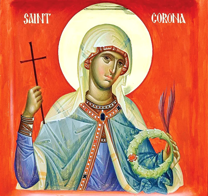 Sfânta Corona dă şi numele unui oraş din Austria, Sankt Corona am Wechsel