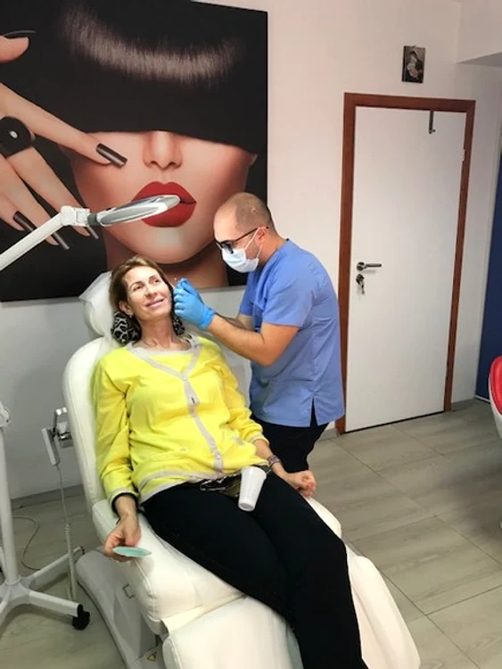 Monica Iagăr și soțul ei, Cristi Neacșufoto: arhivă personală