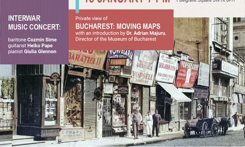 Vernisajul expoziției „București: Hărți în mișcare” / „Bucharest: Moving Maps”