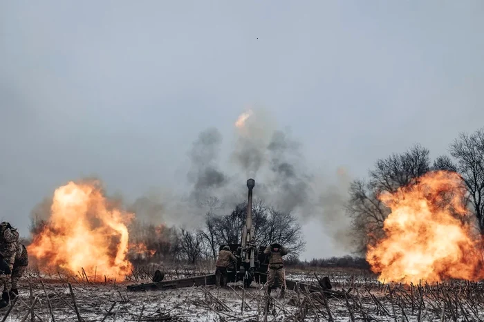 Artileria ucraineană are nevoie continuă de muniții FOTO Profimedia