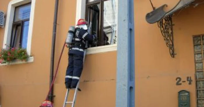 Turnu Severin: Foc la pensiunea Casa Andra