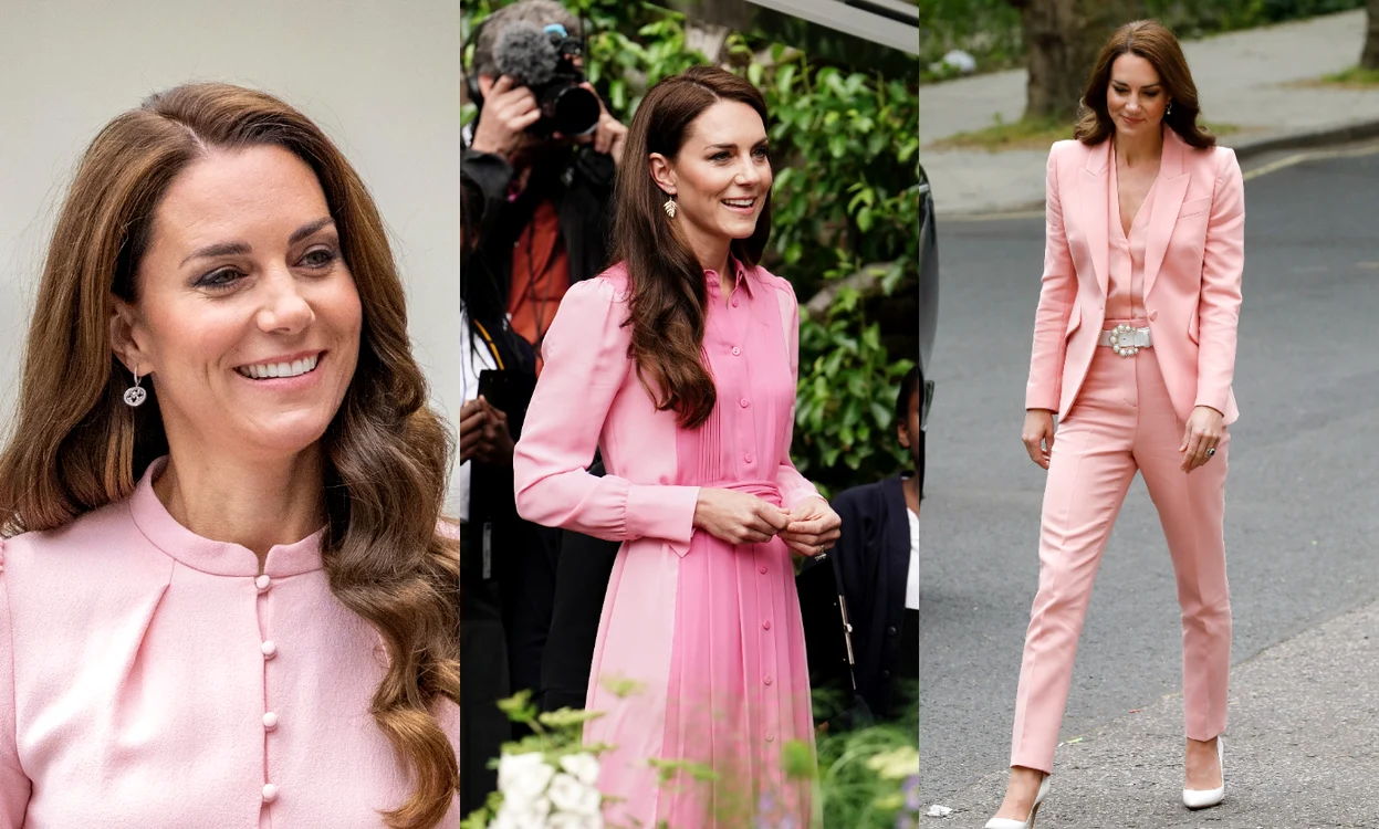 Kate Middleton în roz jpg