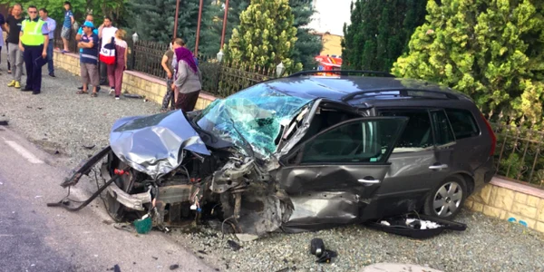 Accident rutier la Crucea Sursa IPJ Constanţa