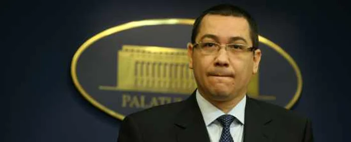 Premierul Victor Ponta FOTO Mediafax