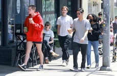 copiii lui Brad Pitt si Angelina Jolie, Shiloh, Knox, Pax si Zahara    profimedia 0786600812 jpg