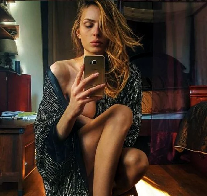 
    Andreja nu are nicio teamă în a-și expune trupulFoto: arhivă personală  