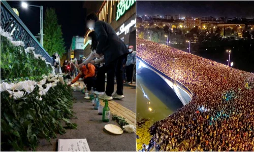  Tragedia de Halloween, care a zguduit Coreea de Sud! sursa FOTO Twitter