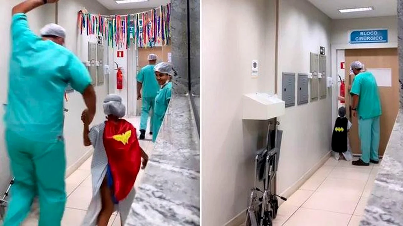 Copiii adoră costumele de supererou / foto: captura video Instagram