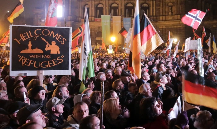 Pe fondul prelungitei crize a refugiaţilor, extrema-dreaptă câştigă tot mai multe locuri în parlamentele unor state europene FOTO AFP