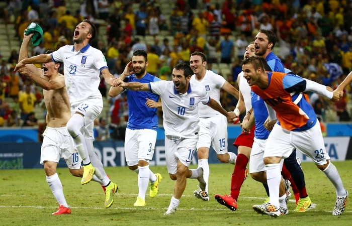 Elenii au schimbat finalul partidei după un gol marcat din penalty FOTO Reuters