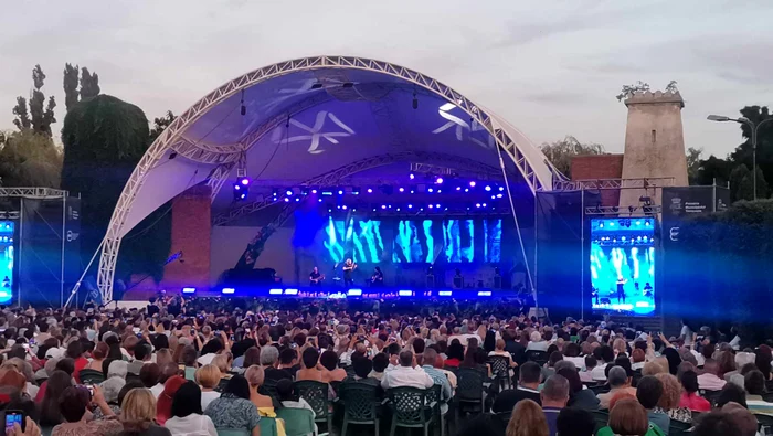 Concert cu David Garrett în Parcul Rozelor FOTO Ștefan Both