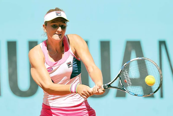 Irina Begu şi-a asigurat 100.000 de euro prin calificarea în sferturiFoto: Guliver/Getty Images