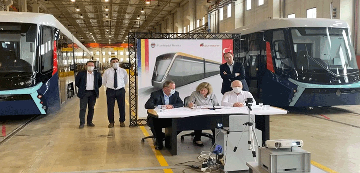 Momentul semnării contractului FOTO Durmazlar