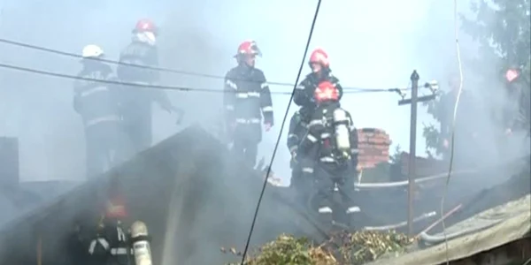 incendiu casa