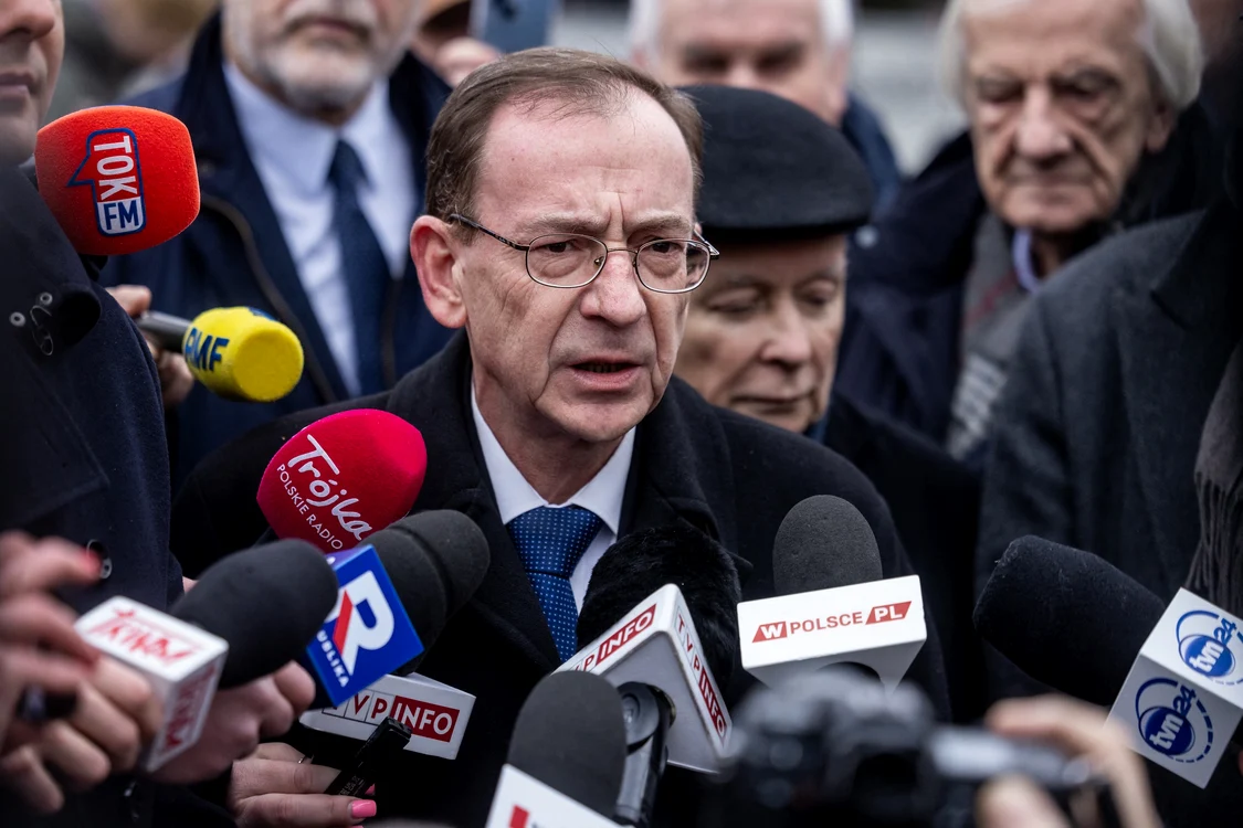 Fostul ministru de interne Mariusz Kaminski FOTO: AFP