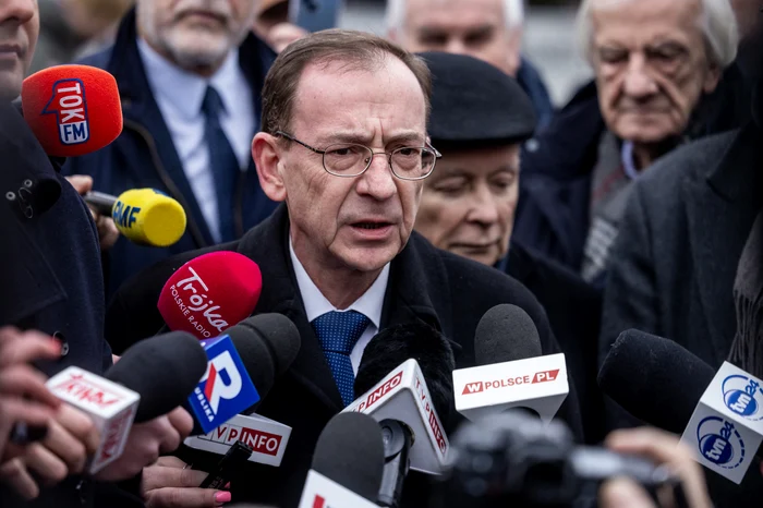 Fostul ministru de interne Mariusz Kaminski FOTO: AFP