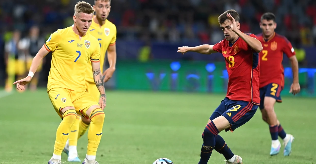 Spania a făcut ce a vrut cu România U21, la fel ca Elveția cu naționala mare. Foto Sportpictures  
