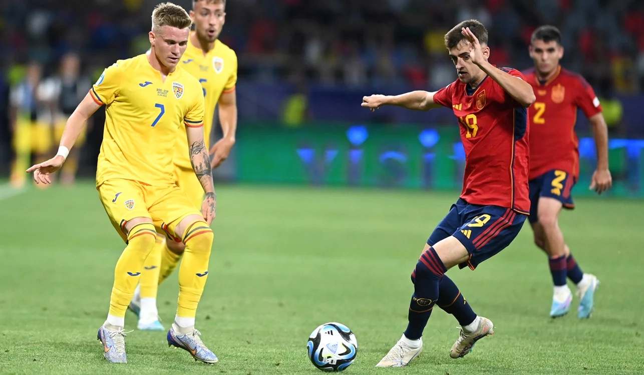 România n-a avut nicio șansă în fața Spaniei (FOTO: Sportpictures)