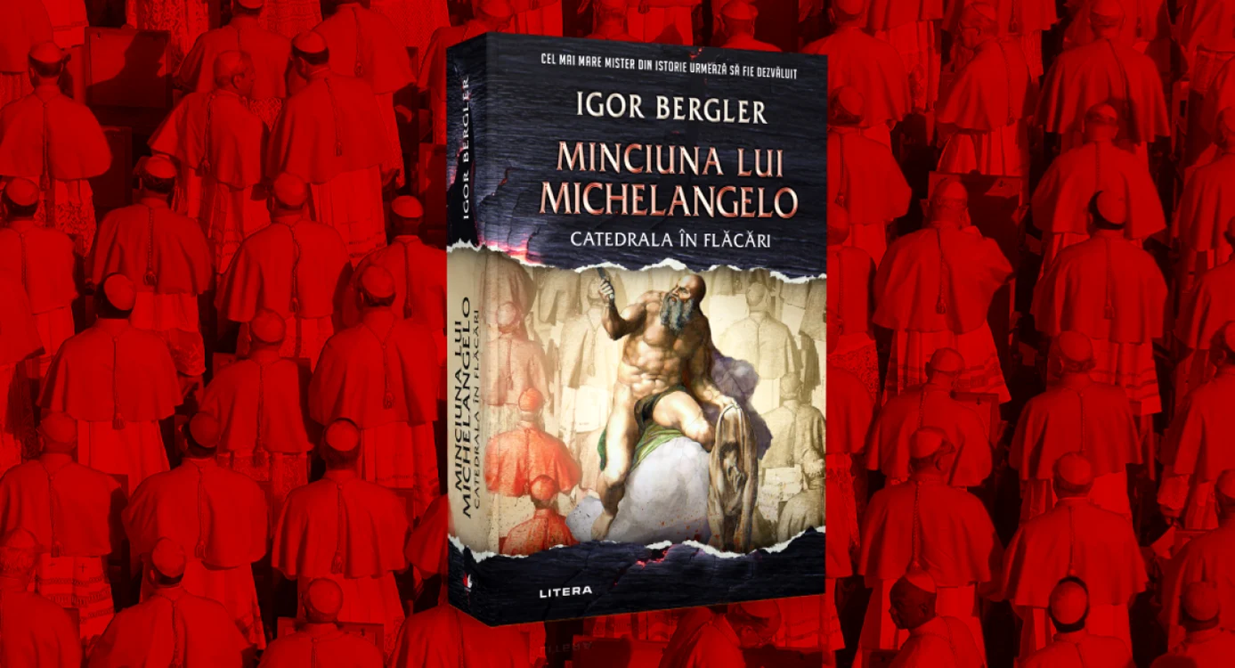 Minciuna lui Michelangelo – Catedrala în flăcări este al treilea roman al lui Igor Bergler din seria Charles Baker şi va fi urmat în 2022 de Minciuna lui Michelangelo – Profeţi şi sibile