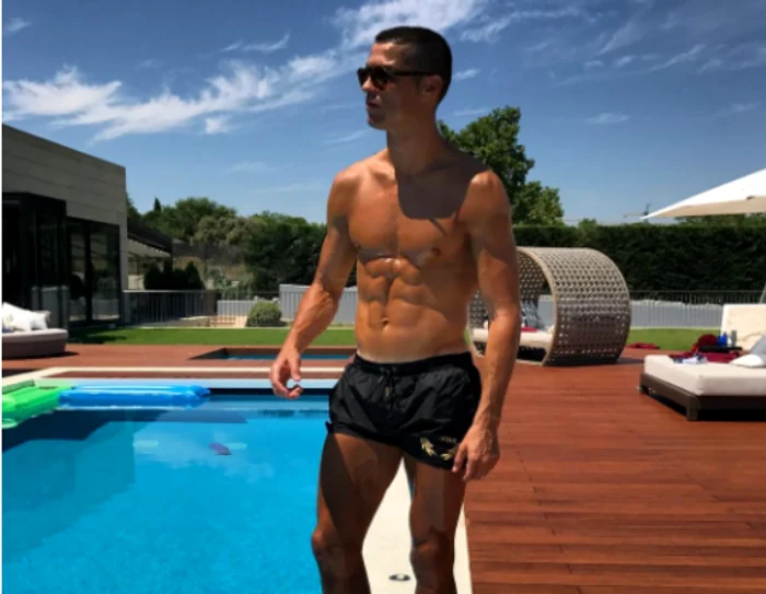 Ronaldo vrea ca fiul său să fie plin de mușchifoto: Instagram