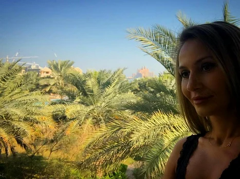 Crina Abrudan sexy in Dubai 2018 (1) jpeg