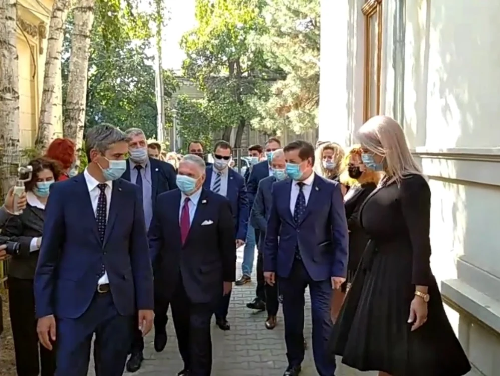 Ambasadorul SUA s-a aflat vineri într-o vizită în Vrancea, Sursa: captură video