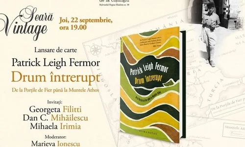 Eveniment Humanitas: De la Porţile de Fier până la Muntele Athos în interbelic jpeg