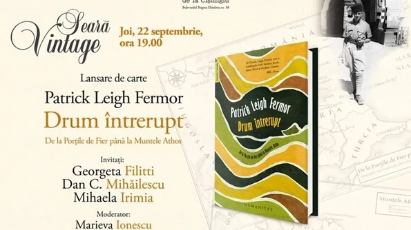 Eveniment Humanitas: De la Porţile de Fier până la Muntele Athos în interbelic jpeg