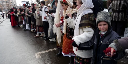 Leonard Nedelea a venit de la Oarja ca să joace Hora Unirii