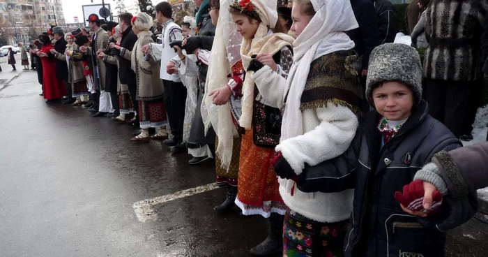 Leonard Nedelea a venit de la Oarja ca să joace Hora Unirii