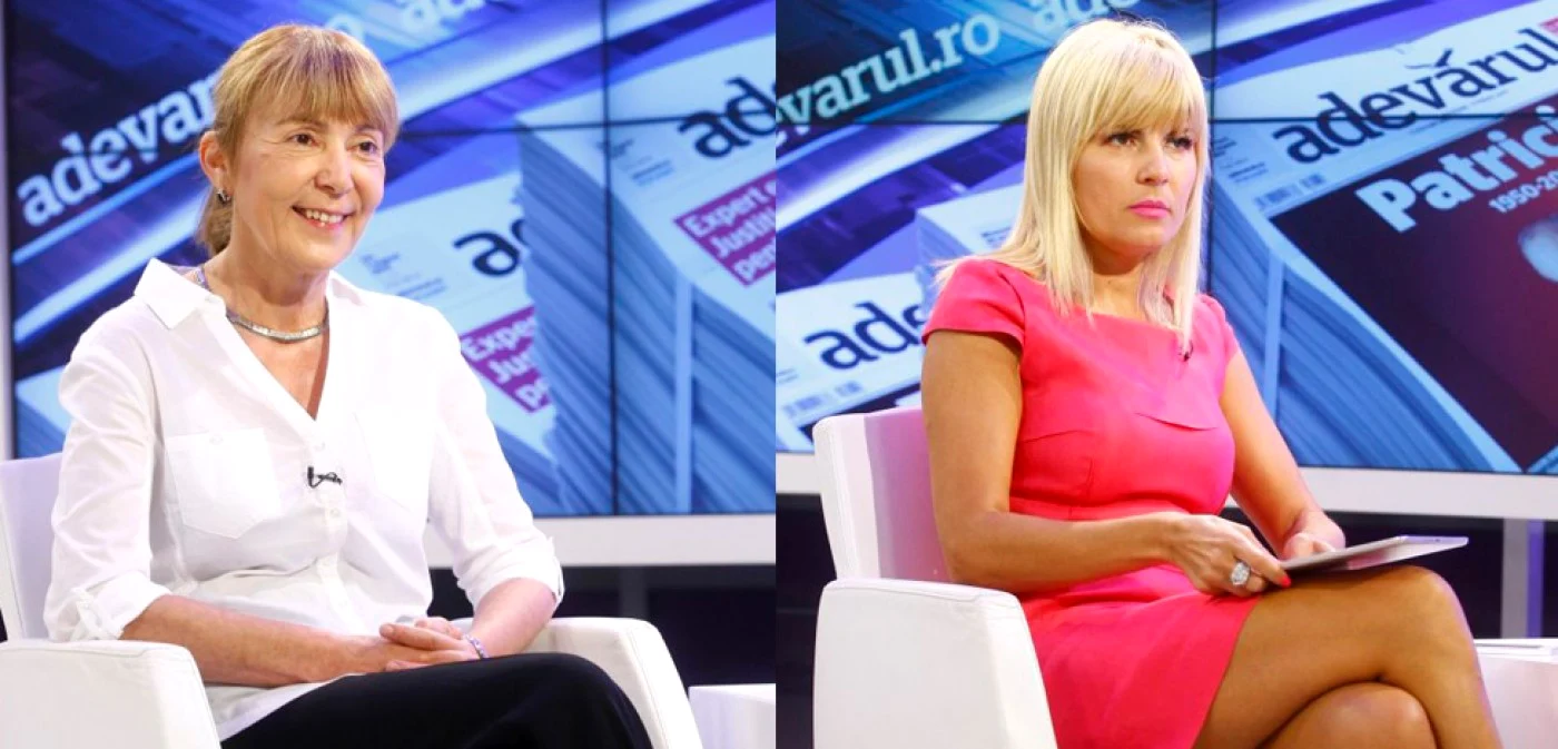 Monica Macovei şi Elena Udrea FOTO Adevărul