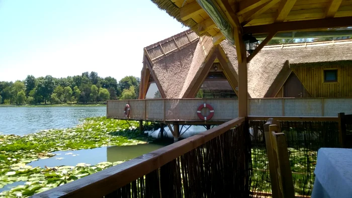 Atât hotelul, cât şi restaurantul sunt amplasate pe malul lacului Neptun I, la câteva sute de metri de plajă