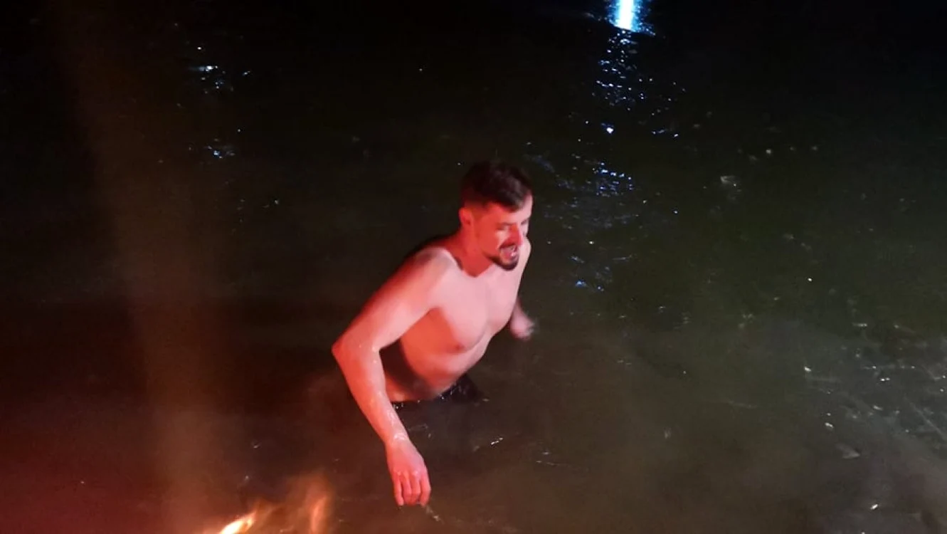 Baia la copcă lângă Timişoara FOTO Ş.Both
