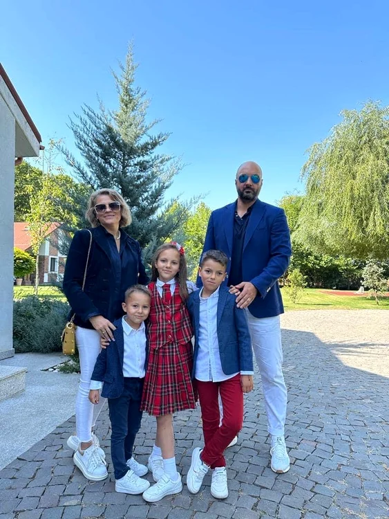 Mirela Vaida și familia ei Foto: Instagram