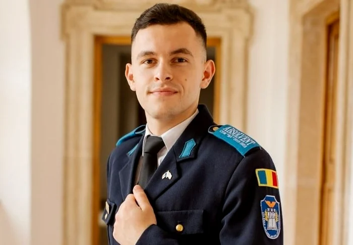 Daniel Popa va studia la Acadameia Forțelor Navale din SUA FOTO Colegiul Militar „Mihai Viteazul”