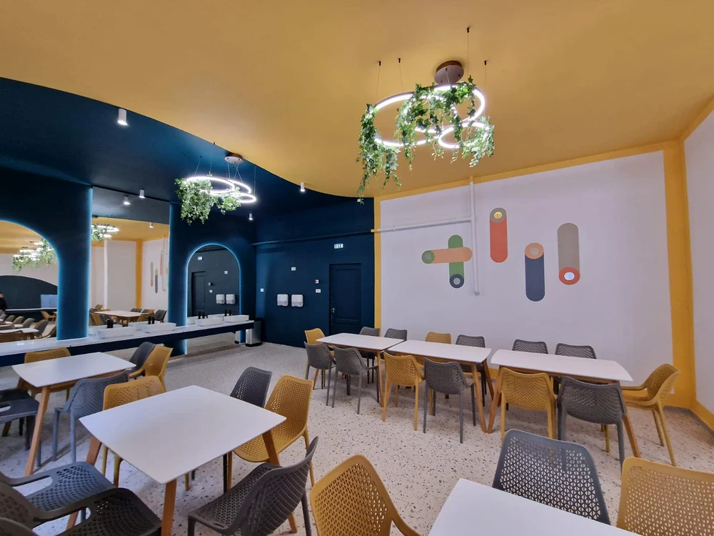 Cantina Colegiului Bănățean FOTO Facebook