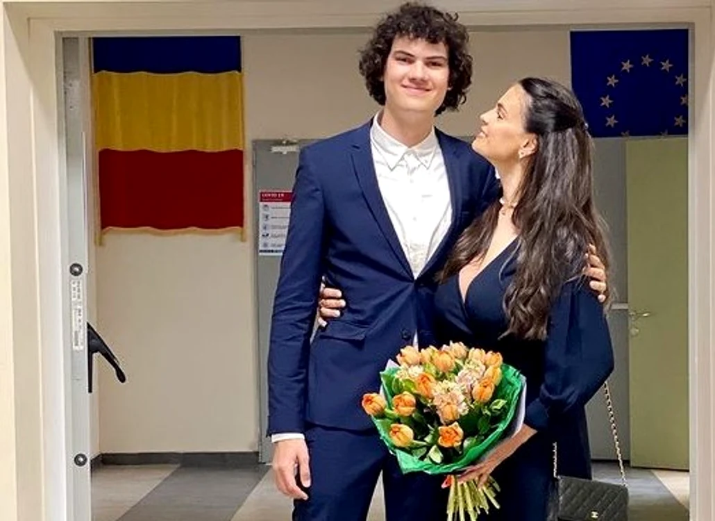 
    Fiul cel mare al Ancăi Serea pleacă la studii în Olandafoto: arhiva personală  