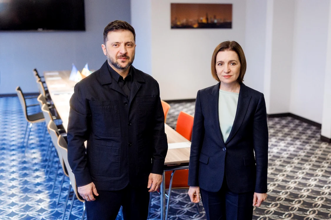 Întrevederea dintre cei doi lideri a avut loc la Haga. FOTO: Presedinte.md