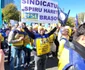 Protest de amploare, în fața Guvernului Foto: FB