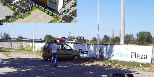 Terenul pe care ar fi trebuit să apară deja mall-ul din Slatina este ca la început: gol