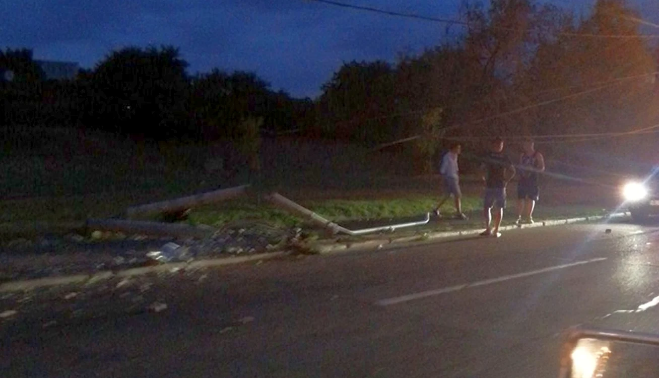 Imagine de la locul accidentului FOTO Grupul şoferilor din Galaţi/facebook