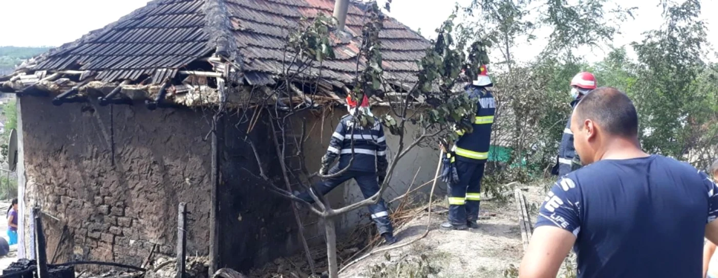 Incendiul a fost stins                                                                          FOTO: ISU Dobrogea