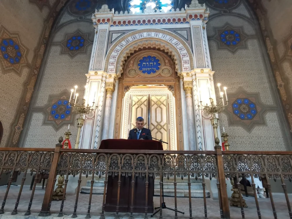Reinaugurarea Sinagogii Cetate din Timişoara FOTO Ş.Both
