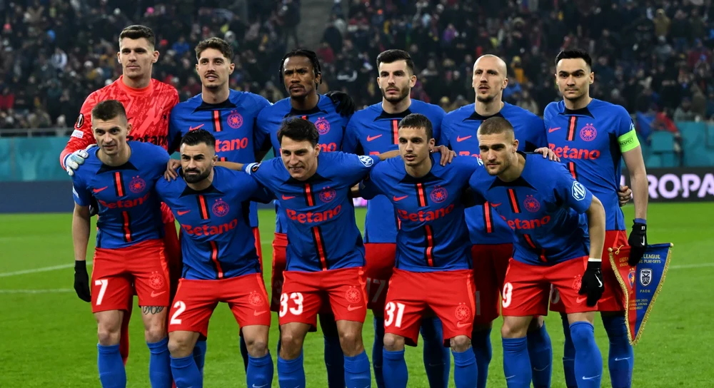 Echipa care a pus la respect PAOK-ul lui Răzvan Lucescu. Foto Facebook FCSB