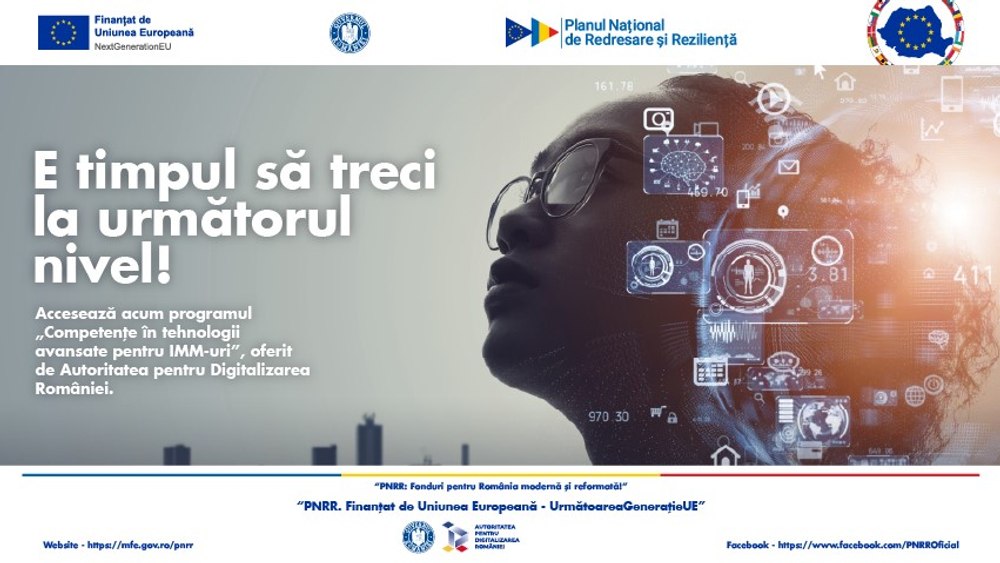 Cursuri de perfecționare în tehnologii avansate pentru IMM-uri, lansate de Autoritatea pentru Digitalizarea României